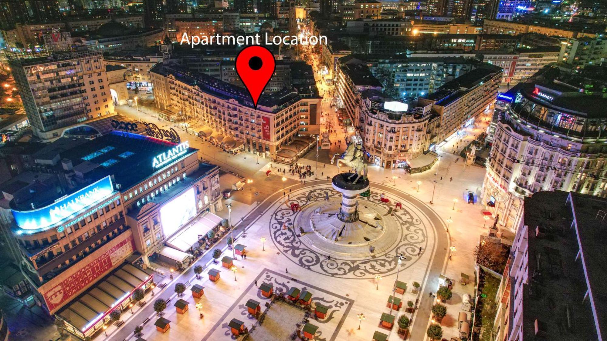 Fantazy Apartment Main Square Skopje Exterior foto